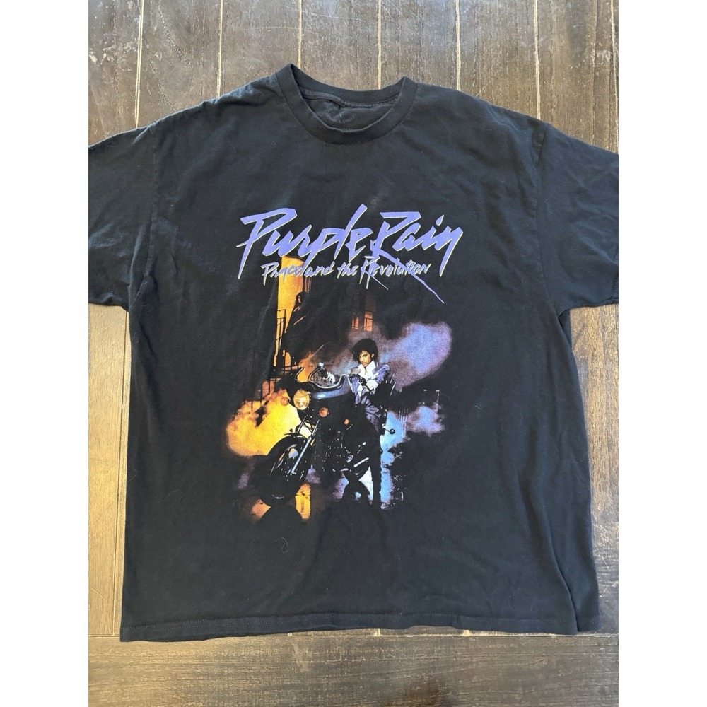 Prince Purple Rain T Shirt Men's XL Prince and the Revolution Graphic Tee